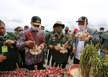 Mentan SYL Tinjau Kawasan Food Estate Humbang Hasundutan