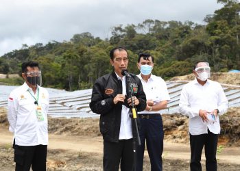 Presiden Jokowi Didampingi Mentan SYL Tinjau Food Estate di Kabupaten Humbahas