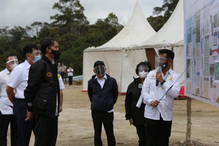 Di Hadapan Presiden, Mentan Jelaskan Food Estate Humbang Hasundutan