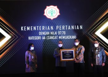 Pengelolaan Arsip Kementan Raih Penghargaan Kategori AA Dari ANRI