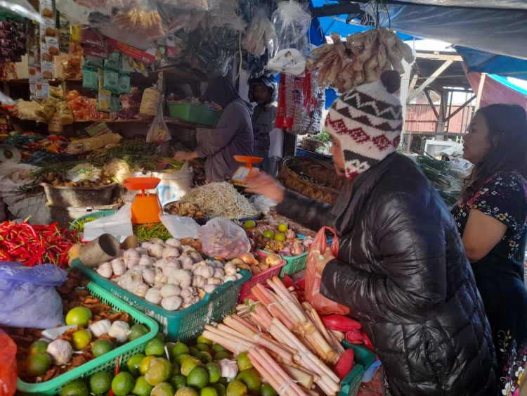 Pasokan dan Harga Sayuran Terkendali, Perayaan Nataru di Humbahas Semakin Sejuk