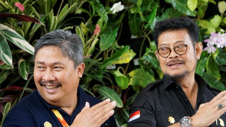 Kunjungan Menteri Pertanian Syahrul Yasin Limpo di Jambore Hortikultura 2022