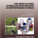 Daftar Pestisida yang Terdaftar dan Diijinkan pada Tanaman Bawang Merah dan Cabai Merah Berdasarkan Cara Kerjanya