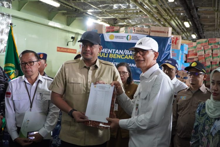 Mentan Amran: Kolaborasi Kementan–TNI AL Percepat Distribusi Bantuan Bencana Sumatera