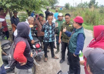 DIREKTUR SAYURAN DAN TANAMAN OBAT KEMENTAN PERIKSA PERTANAMAN CABAI MERAH KERITING DI KABUPATEN BATU BARA