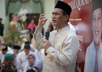 Pesan Persatuan Mentan Amran pada 3.000 Warga KKSS Saat Bukber di Kediamannya