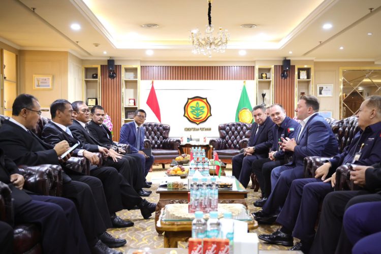 Mentan Amran Sambut Hangat Putra Presiden Belarus, Perkuat Hubungan Strategis