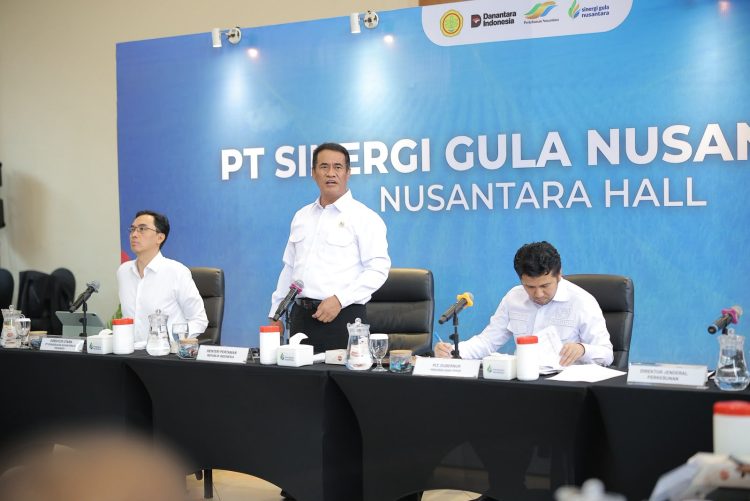 Kejar Swasembada Gula Dua Tahun, Mentan Amran Pacu Produksi Nasional Tembus 3 Juta Ton