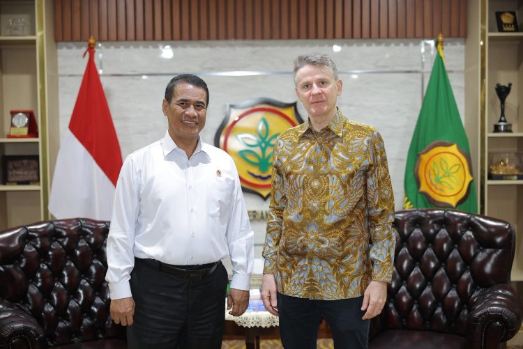 Mentan Amran Perkuat Kemitraan RI–Australia, Dadahup Siap Jadi Model Pertanian Rawa Modern