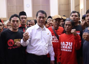 Mentan Bentuk Kelompok “Maju, Berani Berjuang”, Simbol Perjuangan Petani